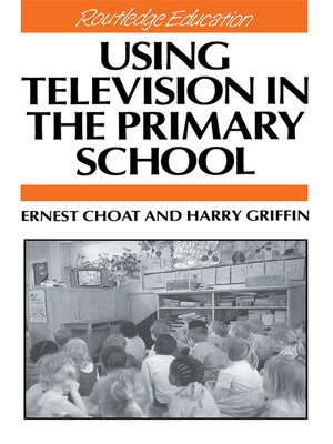 cover image of Using Television in the Primary School